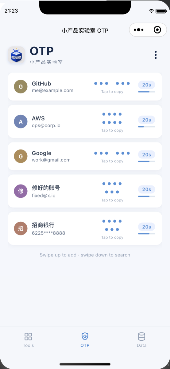 英文与明亮主题界面