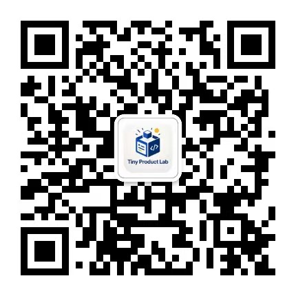 小产品实验室微信公众号二维码